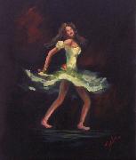unknow artist Dancer Whirling oil painting reproduction